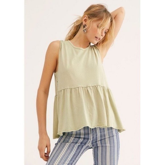 Free People Tops - Free People Anytime Tank - Sz S